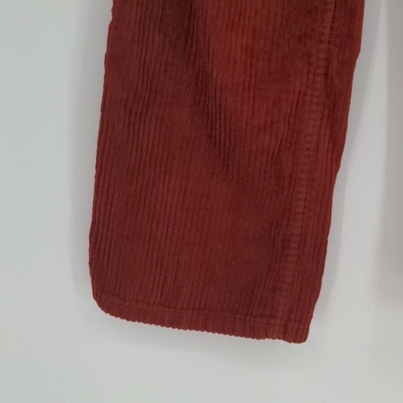 BDG Urban Outfitters Orange/Red Corduroy Straight Leg Mid Rise Pant Size 25 - Picture 8 of 15